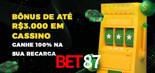 BET87 melhor bônus de depósito